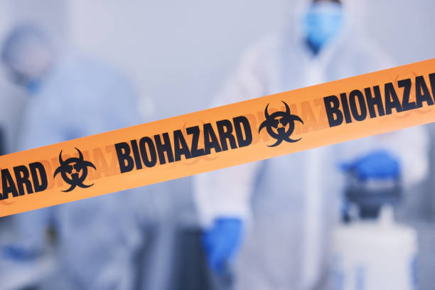 Professional Drug Lab Cleanup technician working in Teterboro, NJ